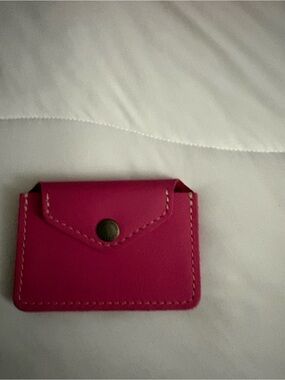 Portland leather goods color Margot regular lovebug wallet for Id cards.